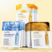 24K Gold Hyaluronic Acid Face Masks